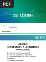 Introducción Excelencia Operacional