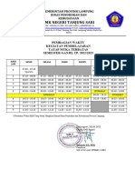 Pembagian Waktu KBM Terbatas