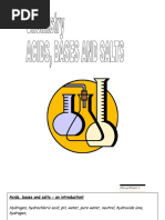 Booklet Acid Base and Salts