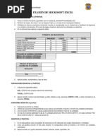 Examen de Microsoft Excel Final