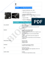 Biostar A320mh 2.0 Spec