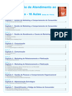 Plano de Aula - Gestão Atendimento Ao Cliente - 16horas