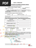 Formato Solicitud Reserva Nombre Persona Juridica