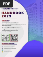 Httpsedu - Ams.cmu - Ac.thams GradHandbook2023 PDF