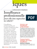 Insuffisance Professionnelle