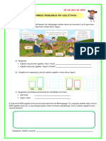 Ficha-1 Resolvemos Problemas en Dos Etapas - 29-04-24