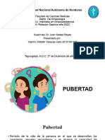 Pubertad Internado