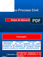 Procedimientos Civiles 7.1 Etapa de Ejecución 2022