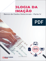 Tecnologia Da Informação: Banco de Dados Relacionais - Parte IV