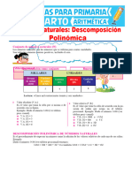 Descomposición Polinómica de Números Naturales para Cuarto de Primaria