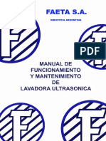 Manual Modulo de Lavado