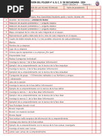 Orden y Revisión Del Folder 4°