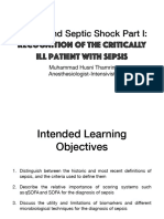 Sepsis and Septic Shock Part I-Dr - HT