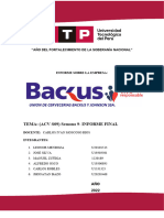 Informe Final - Administracion - Empresa Backus