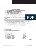 Impact Level 3 Unit 1 Test 0