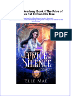 Full Ebook of Winterfell Academy Book 4 The Price of Silence 1St Edition Elle Mae Online PDF All Chapter