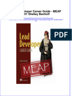 Full Ebook of Lead Developer Career Guide Meap V01 Shelley Benhoff Online PDF All Chapter