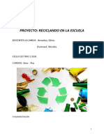 Proyecto de Reciclado