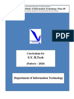 SYIT BTech 2020 Pattern