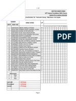 Daftar Nilai