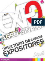 Directorio Expositor Expo Agro Sinaloa 2016