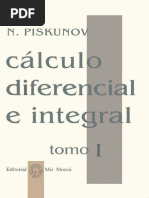 Cálculo Diferencial e Integral Tomo I - Piskunov, N