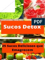 Receitas Sucos Detox Low Carb