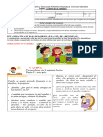 GUIA INTEGRAL DE APRENDIZAJE No4 - Ciencias Naturales - Grado 2°