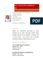 Curriculum Vitae ACTUAL