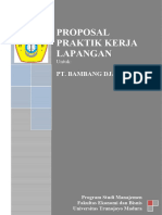 PT Bambang Djaja Proposal