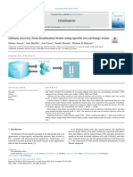 Experimentos Resinas Litio