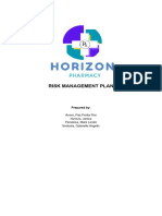 Risk Management Plan