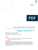 Tarea Virtual 1 Etica Profesional Del Contador