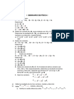 I Seminario de Física I Ing - Civil2024-1