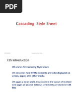 Ascading Tyle Heet: 05/28/2024 Cascading Style Sheet