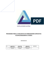 002-Pr-Sso-02 Programa para La Vigilancia de Trabajadores Expuestos Ocupacionalmente A Ruido