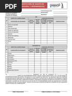 Formato de Inspeccion de Herramientas y Epp