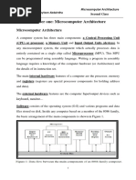 Chapter One: Microcomputer Architecture