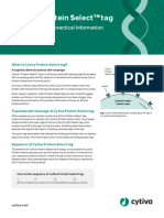 Cytiva Protein Select Tag Sequence Flyer CY38322 12oct23 FL