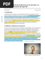 Revistaventanaabierta - Es-El Estrés y El Síndrome de Burnout en Los Docentes Un Desafío en La Educación Del Siglo XXI