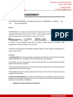 Final Internship Agreement Document