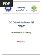 MCQ DC Drive QB