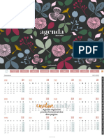 Agenda Digital Horizontal Dos Dias Pagina Ejemplo