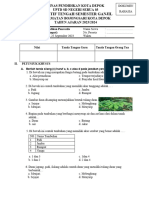 Soal STS 1 IPAS Kelas 4