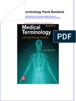 Full Ebook of Medical Terminology Paula Bostwick Online PDF All Chapter