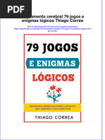 Full Download Treinamento Cerebral 79 Jogos E Enigmas Logicos Thiago Correa Online Full Chapter PDF