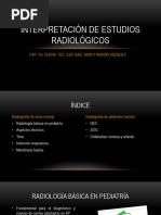 Interpretación de Estudios Radiológicos y de Laboratorio