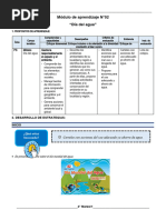 4° Grado - Modulo Día Del Agua