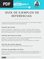 Taller Apa 7 - Guía de Referencias