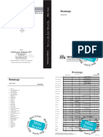 Hommage PDF Score by Michael Geisler